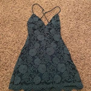 Green Lucy in the Sky Dress